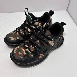New Balance Kids Camouflage Athletic Sneakers - Green, Brown, Black